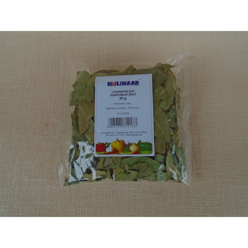 Loorberileht Kulinaar 40 g.