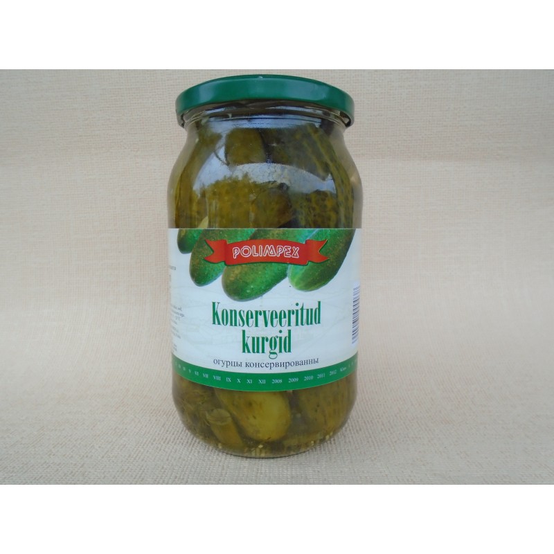 Marineeritud kurgid 900 g-
