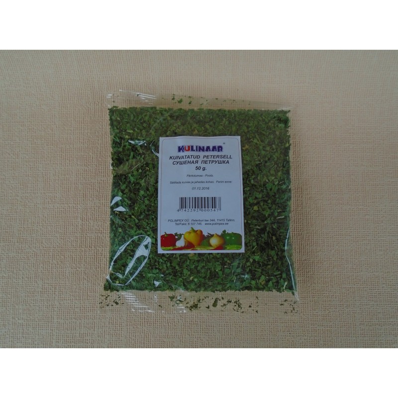 Kuivatatud petersell Kulinaar 50 g.