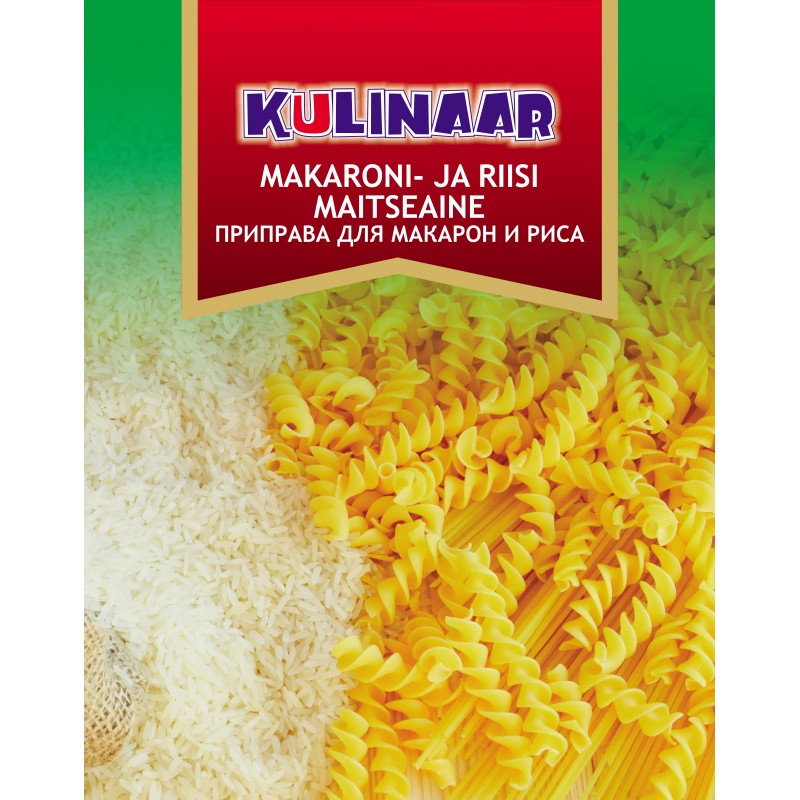Makaroni –ja riisi maitseaine 30 g.
