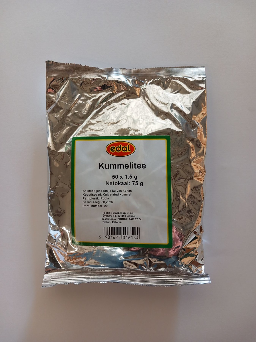 Kummelitee 50 × 1,5 g