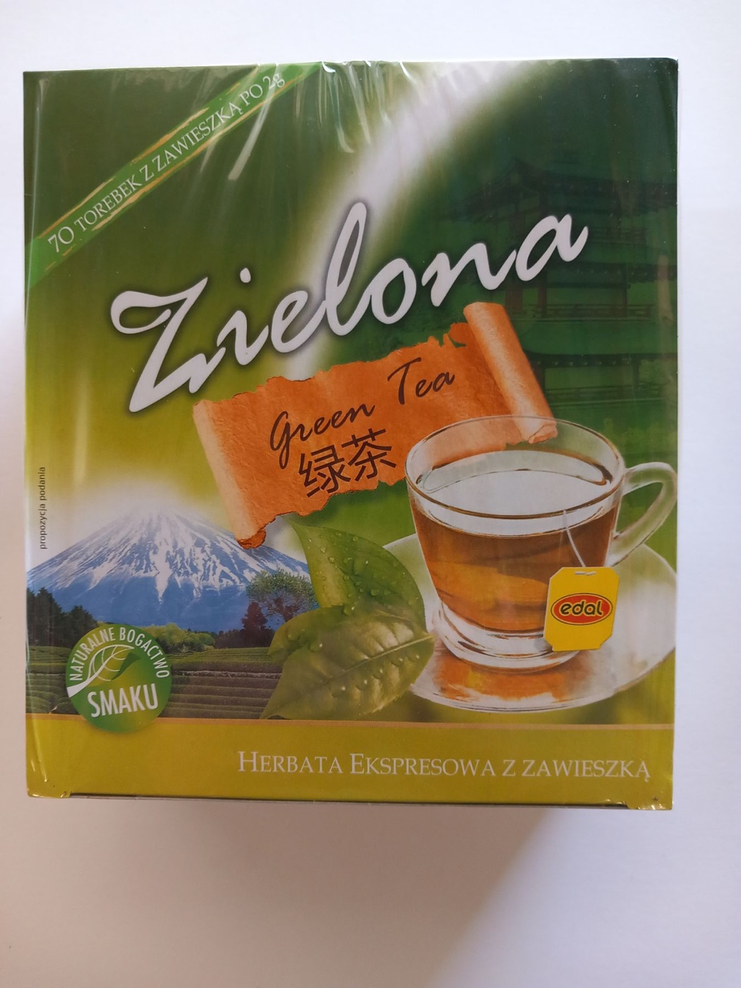 Roheline tee 70 × 2 g